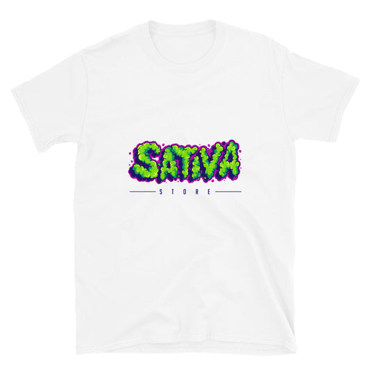 Sativa Decorative Text, Fit Unisex Softstyle T-Shirt