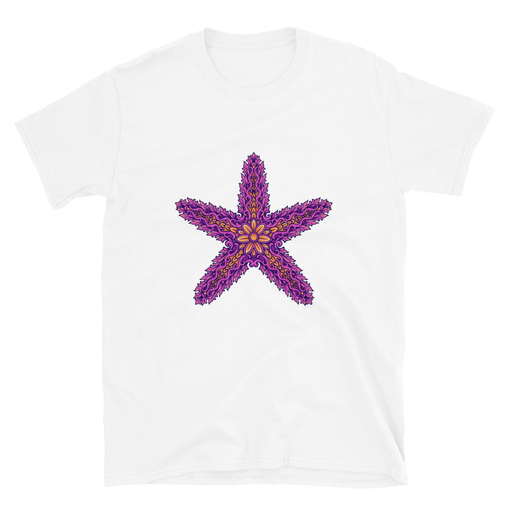 Starfish luxury vintage ornament Fit Unisex Softstyle T-Shirt