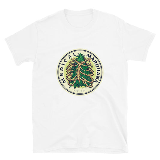 Weed Ribcage Fit Unisex Softstyle T-Shirt