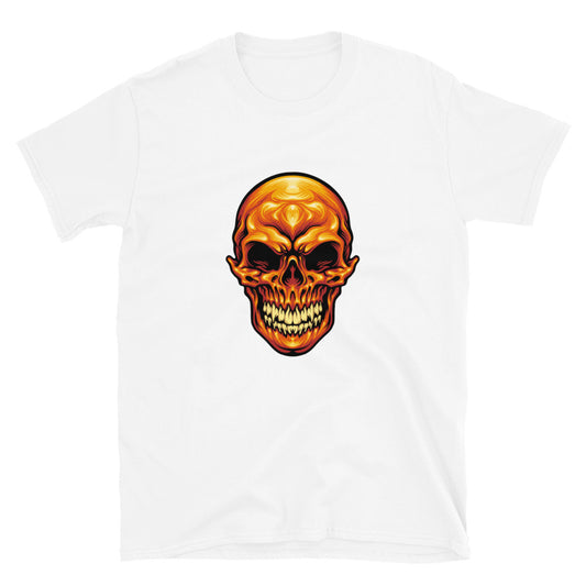 Skull Head Skeleton Fit Unisex Softstyle T-Shirt