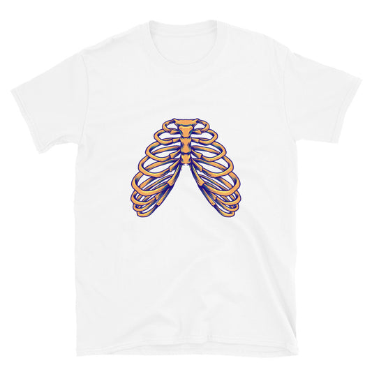 Ribcage Anatomy Human Bones Fit Unisex Softstyle T-Shirt