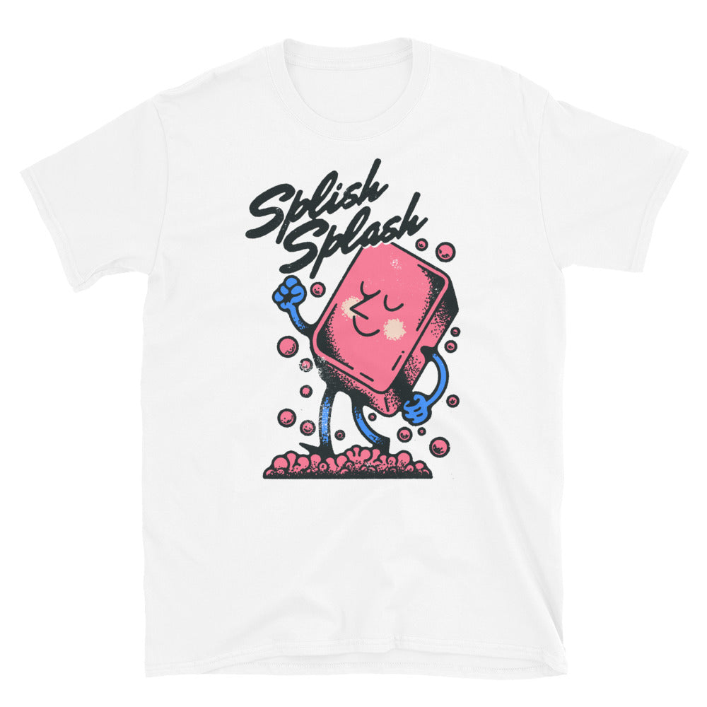 Splish Splash Cute eRetro Soap Fit Unisex Softstyle T-Shirt