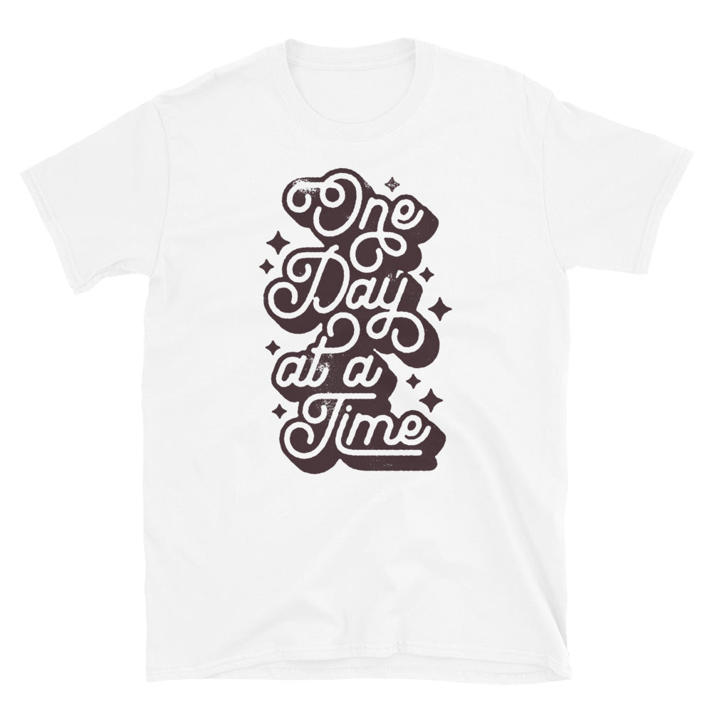 One Day at a Time Fit Unisex Softstyle T-Shirt