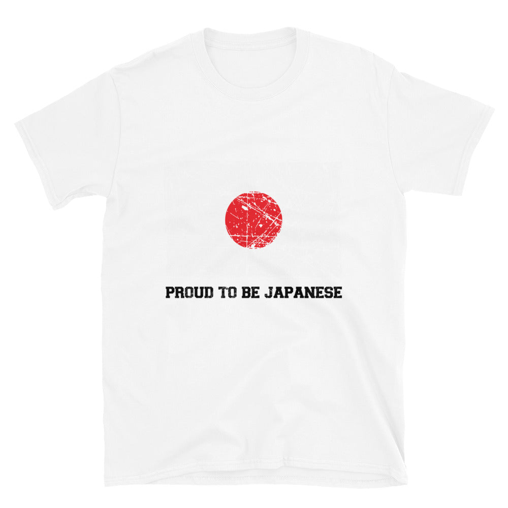 Orgulloso de ser camiseta japonesa Softstyle unisex