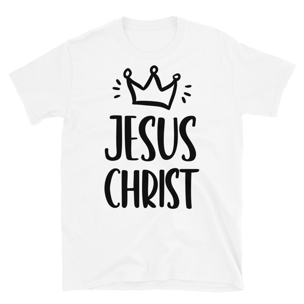 King Jesus Christ - Fit Unisex Softstyle T-Shirt