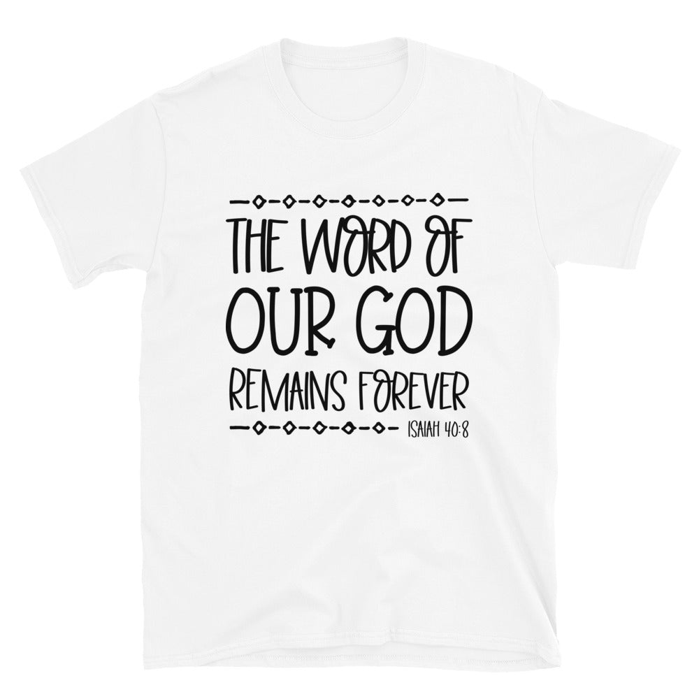 Das Wort unseres Gottes bleibt für immer fit Unisex Softstyle T-Shirt