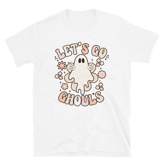 Let's Go Ghouls Retro-Halloween Fit Unisex Soft style T-Shirt