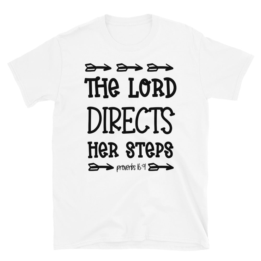 The Lord Directs Her Steps Fit Unisex Softstyle T-Shirt