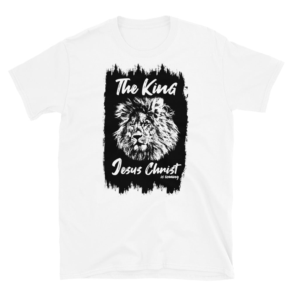 Der König Jesus Christus kommt Fit Unisex Softstyle T-Shirt