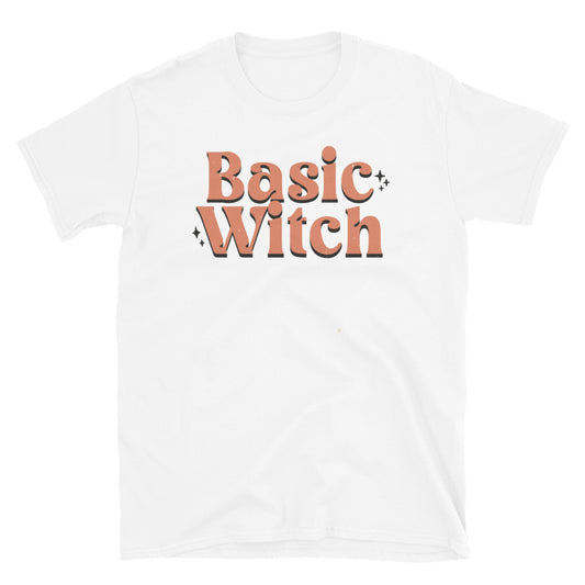 Bad Witch Vibes Retro Halloween Fit Unisex Soft style T-Shirt