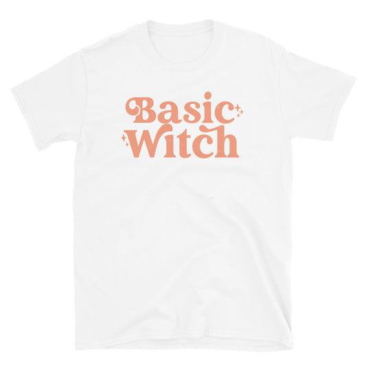 Bad Witch Vibes Retro Halloween Fit Unisex Soft style T-Shirt