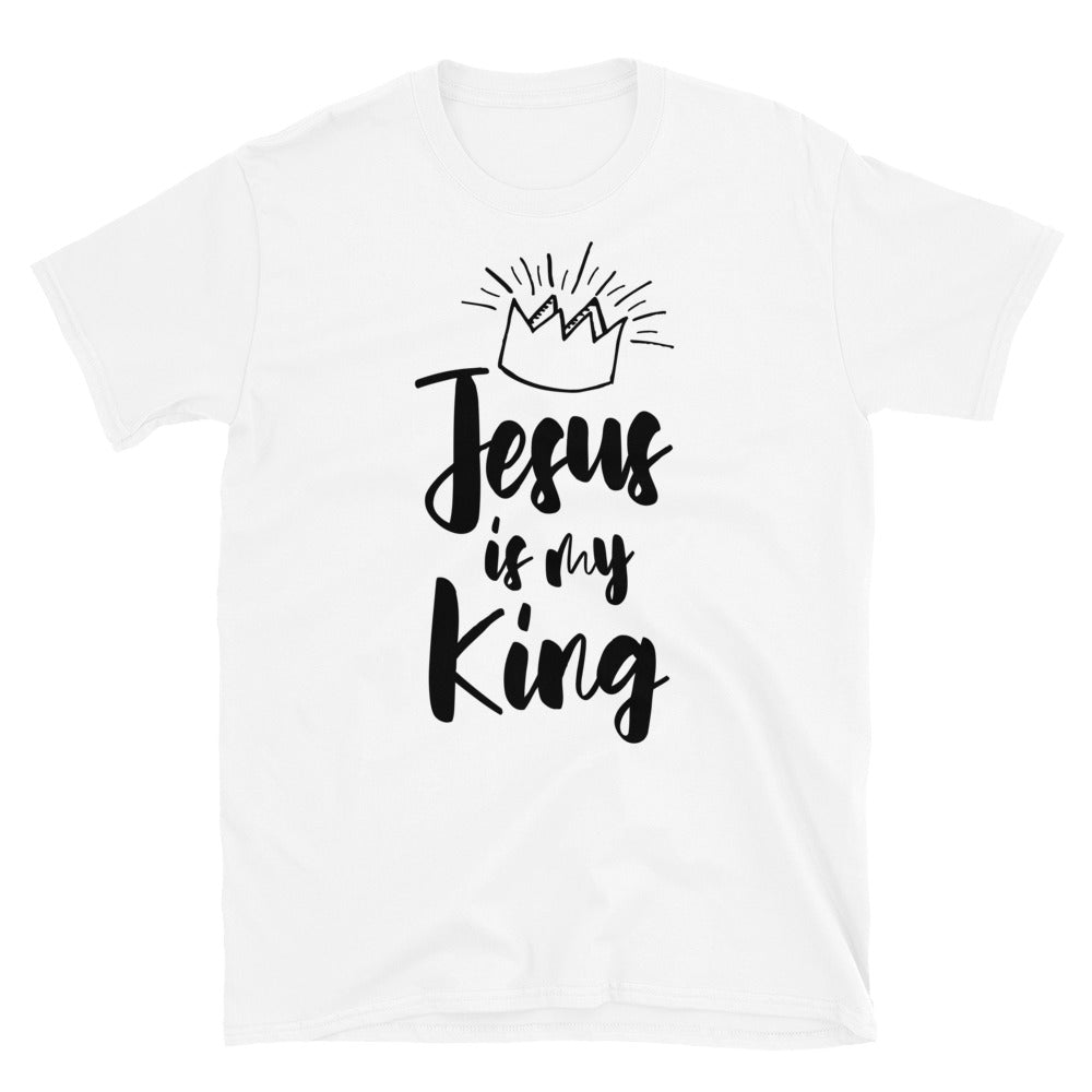 Jesus is my King - Fit Unisex Softstyle T-Shirt