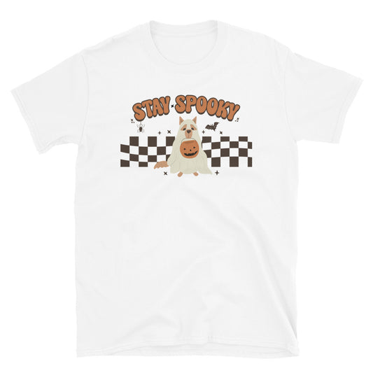 Stay Spooky - Retro Halloween Fit Unisex Softstyle T-Shirt