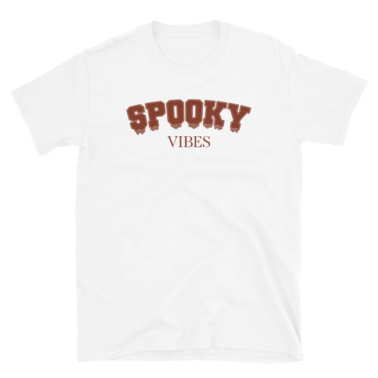 Spooky Vibes, Retro Halloween Fit Unisex Softstyle T-Shirt