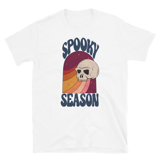 Spooky Season ,Retro-Halloween Fit Unisex Softstyle T-Shirt