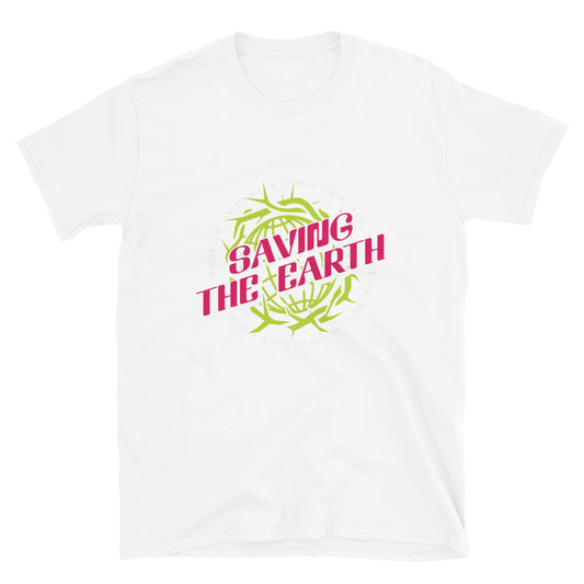 Saving The Earth Urban stylish Fit Unisex Softstyle T-Shirt