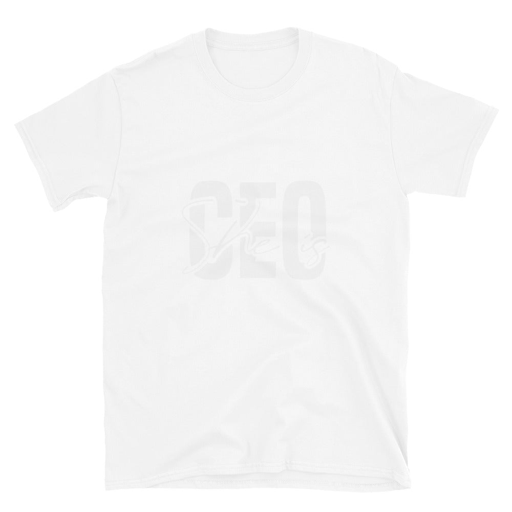 She is CEO Fit Unisex Softstyle T-Shirt