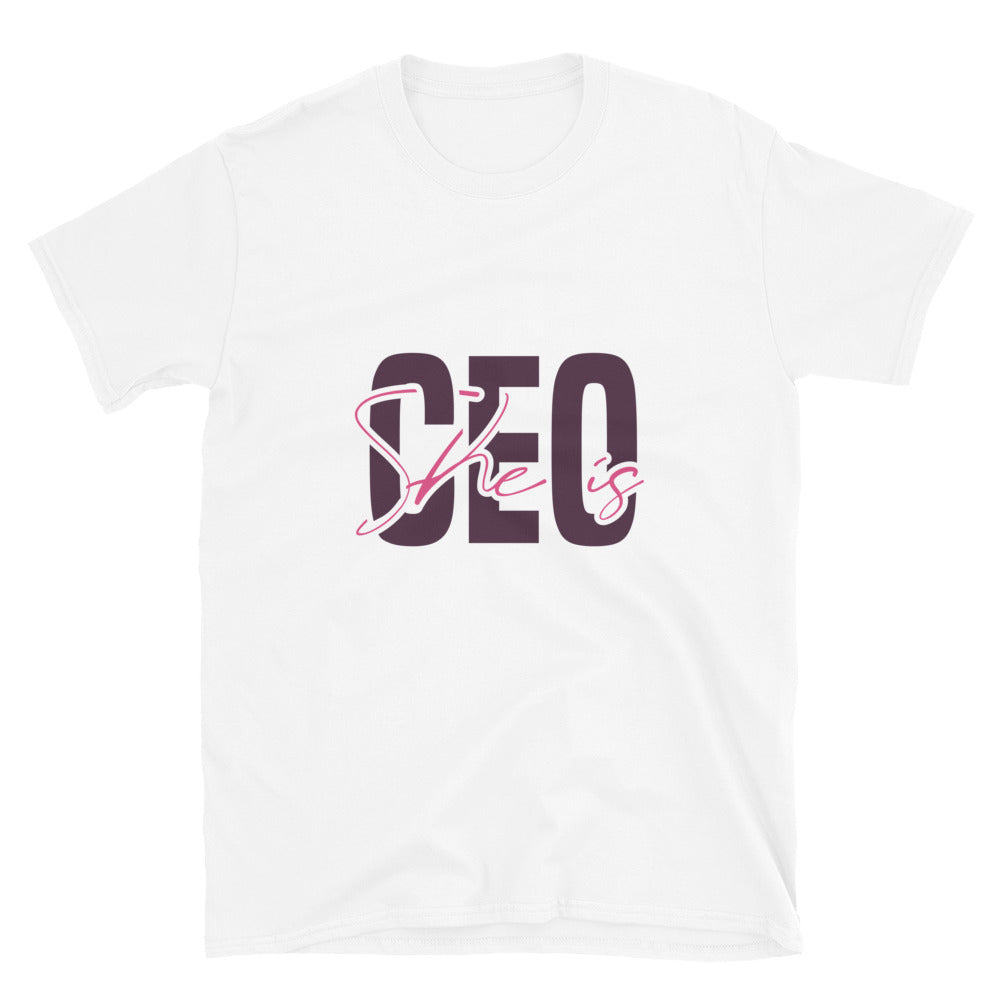 She is CEO Fit Unisex Softstyle T-Shirt