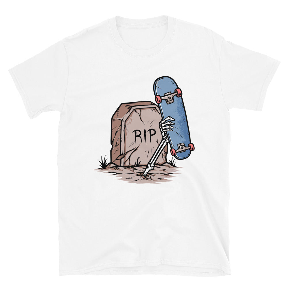 Skate bis zum Tod Fit Unisex Softstyle T-Shirt