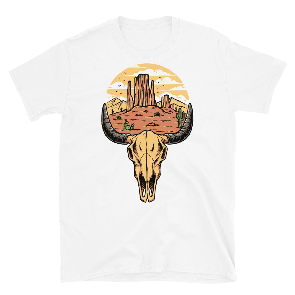 Bones & Desert - Fit Unisex Softstyle T-Shirt