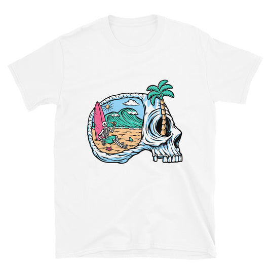 Entspannen Sie sich am Strand. Fit Unisex Softstyle T-Shirt