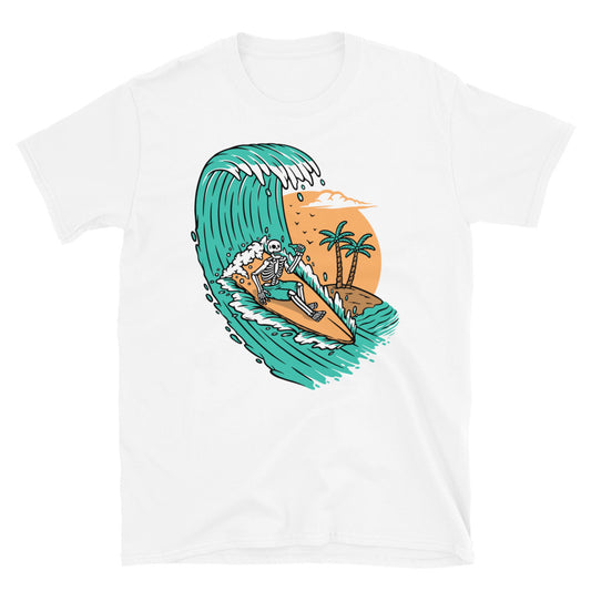 Enjoy the Sea Waves - Fit Unisex Softstyle T-Shirt