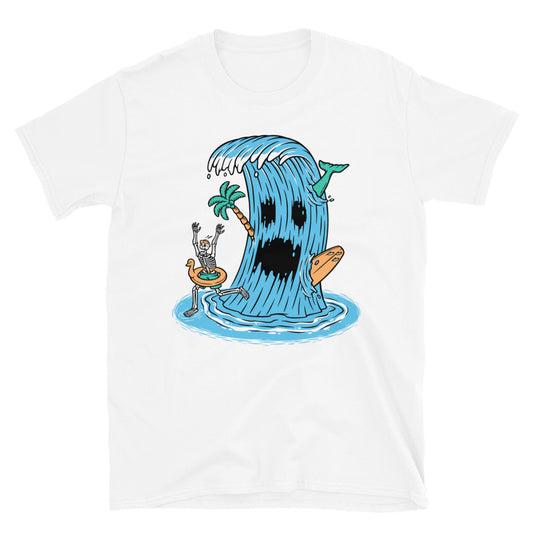 Ondas monstruosas Fit Camiseta unisex Softstyle