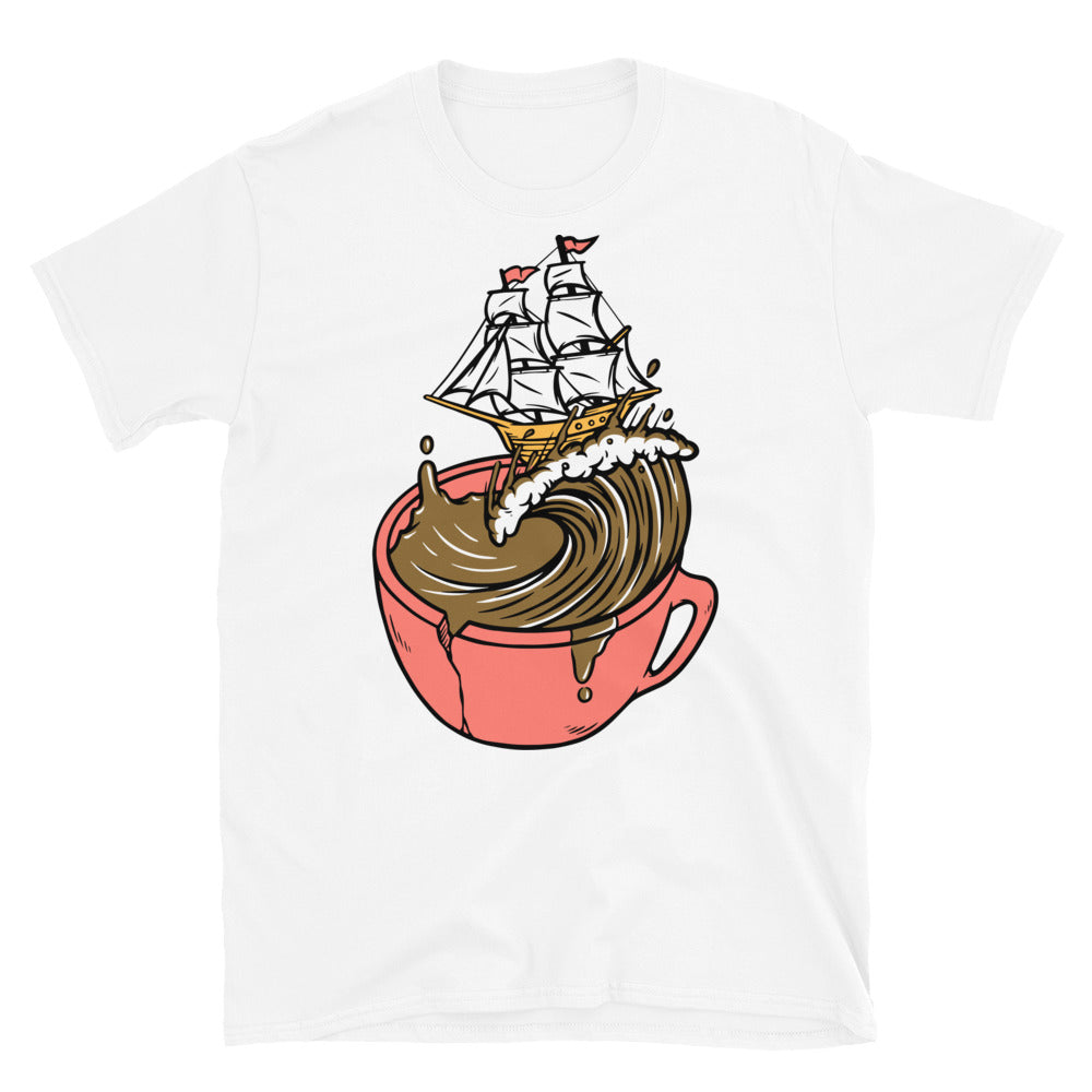 Sail coffee Fit Unisex Softstyle T-Shirt