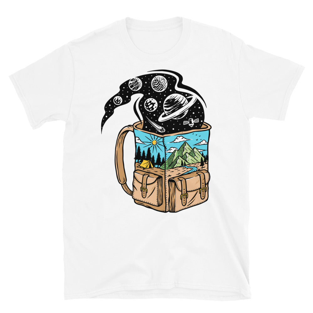 Naturaleza en mi bolso Fit Camiseta unisex Softstyle