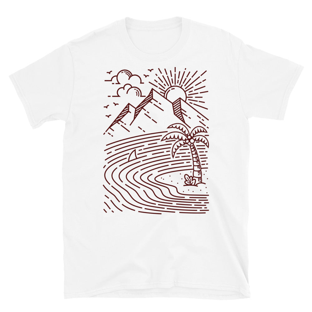 Seascape Fit Unisex Softstyle T-Shirt