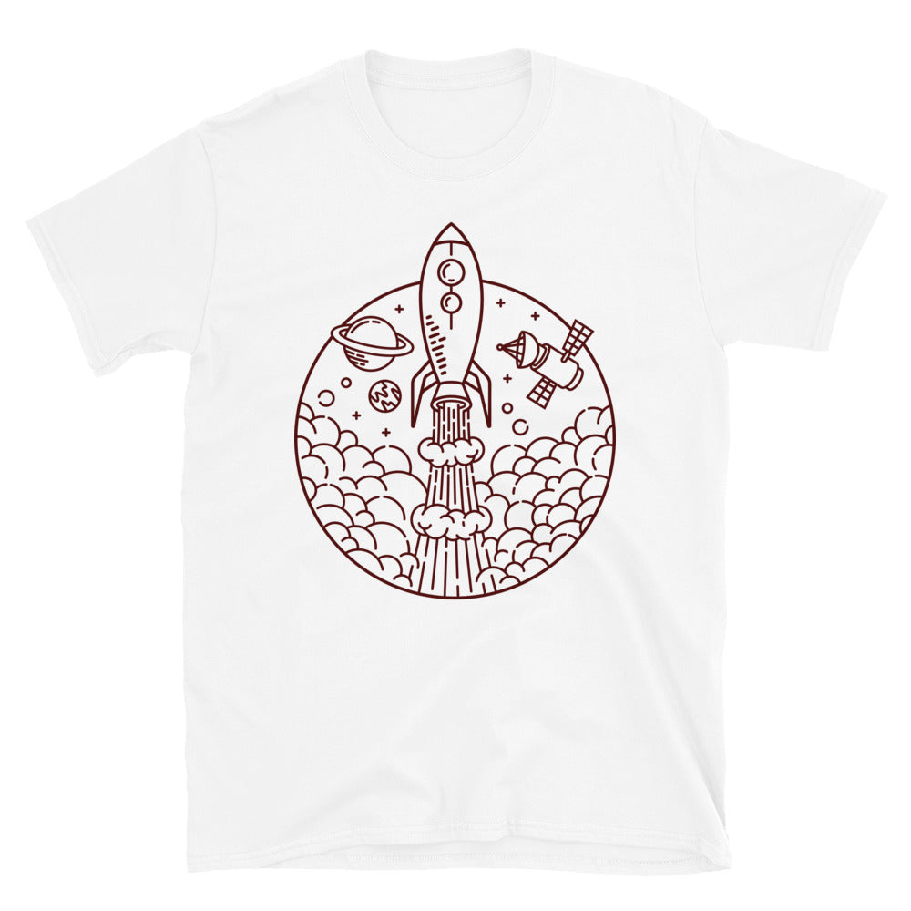 Rocket adventure Fit Unisex Softstyle T-Shirt