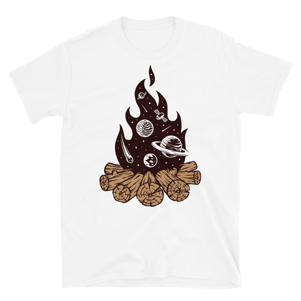 Universe campfire Fit Unisex Softstyle T-Shirt