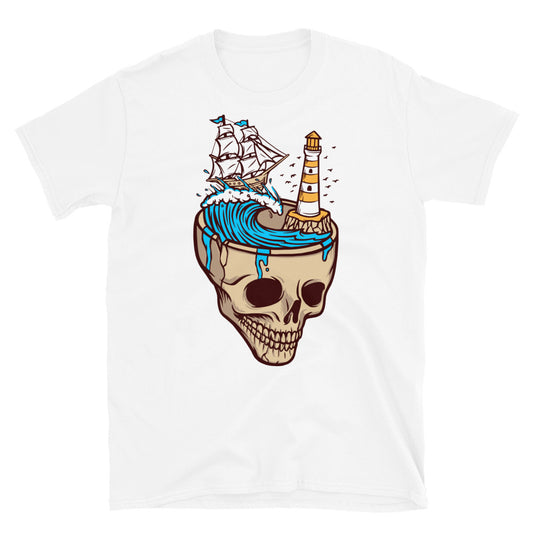 Horror sea adventure Fit Unisex Softstyle T-Shirt