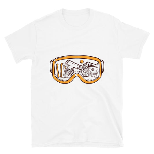 Ski goggles Fit Unisex Softstyle T-Shirt