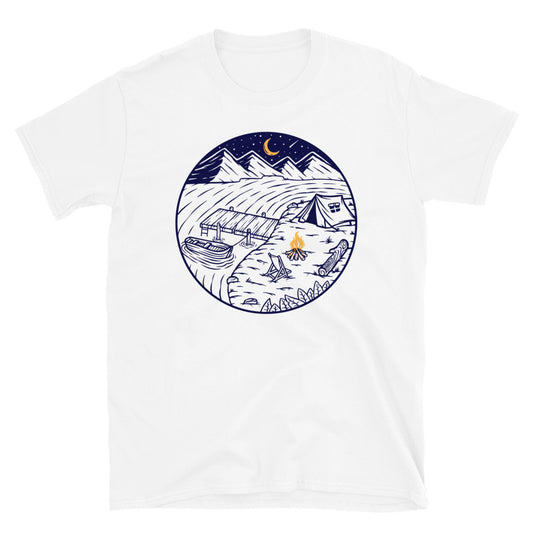 Adventure is out There - Fit Unisex Softstyle T-Shirt