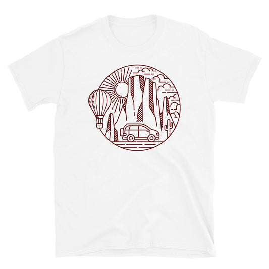 Adventure in Desert - Fit Unisex Softstyle T-Shirt