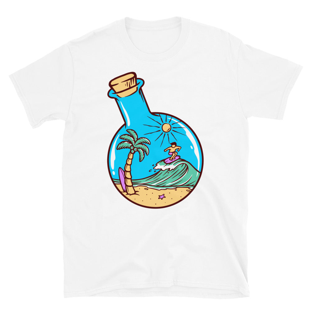 Beach inside a  Bottle - Fit Unisex Softstyle T-Shirt