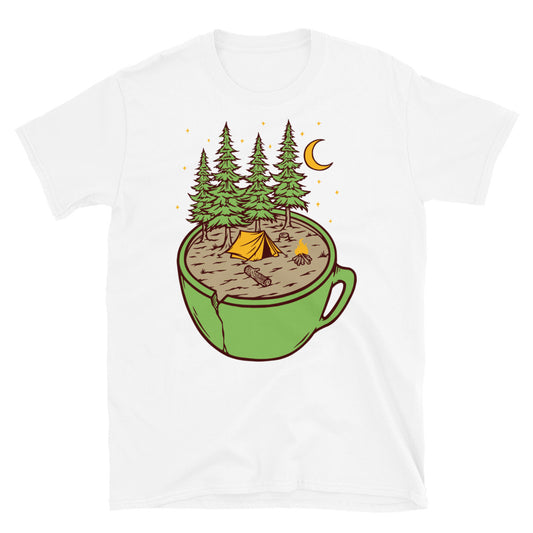 Camping and Cup - Fit Unisex Softstyle T-Shirt