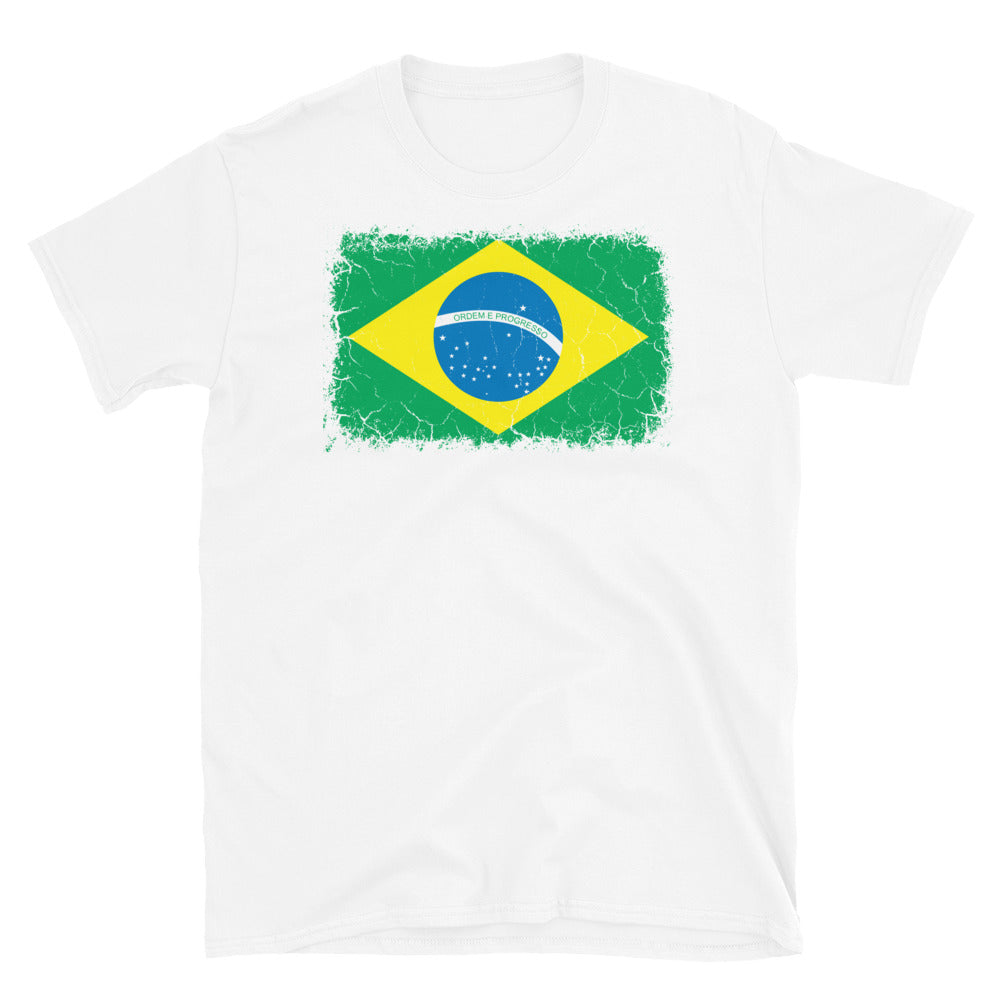 Brazilian Flag - Fit Unisex Softstyle T-Shirt