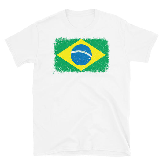 Brazilian Flag - Fit Unisex Softstyle T-Shirt