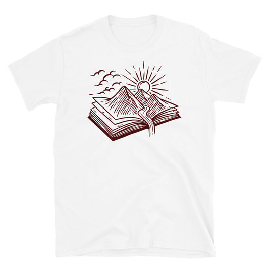 Nature book Fit Unisex Softstyle T-Shirt