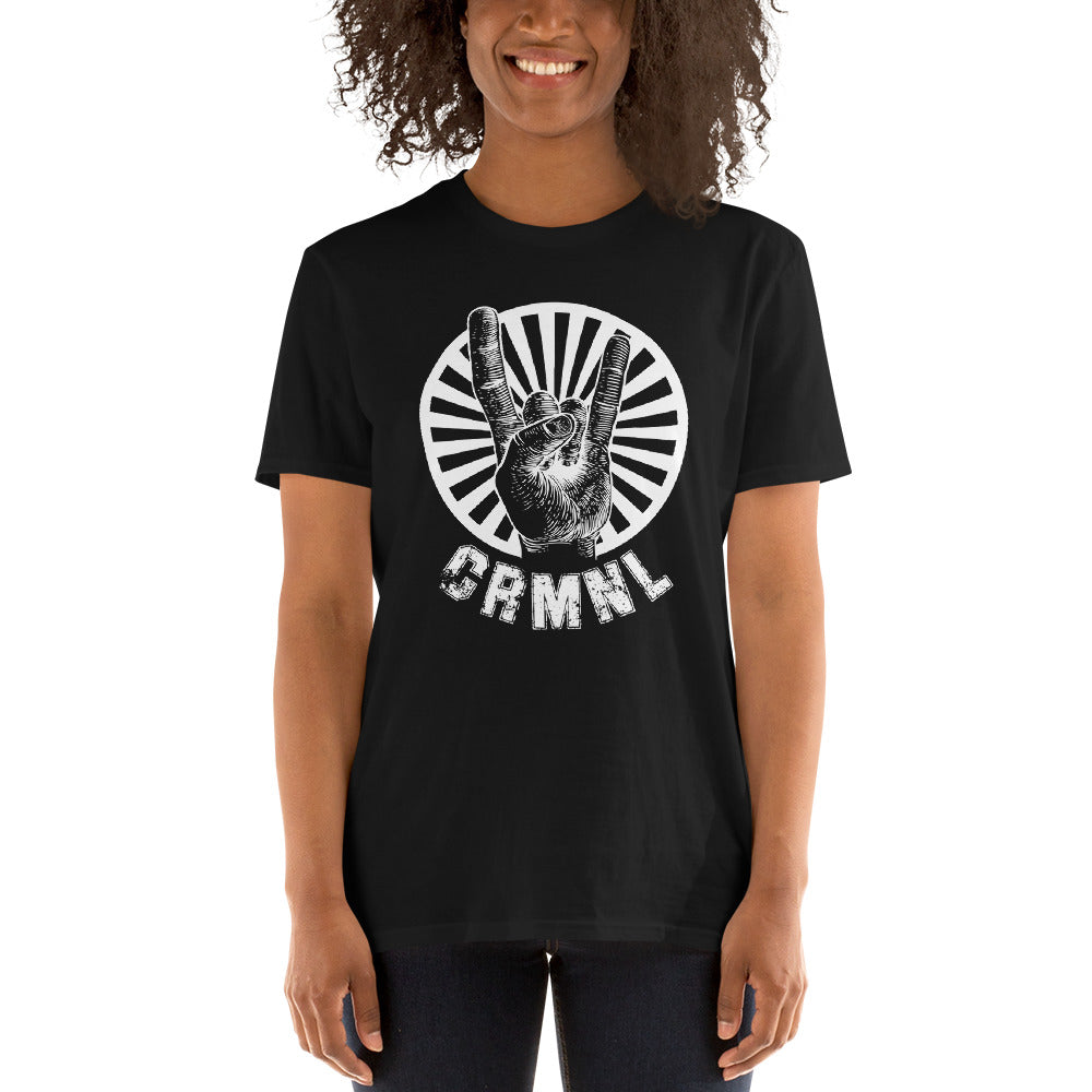 CRMNL Rock’n Roll Short-Sleeve Unisex T-Shirt