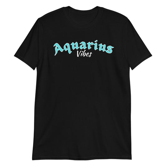 Camiseta unisex de manga corta Acuario