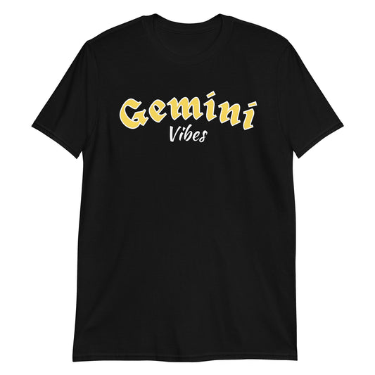 Camiseta unisex de manga corta Géminis