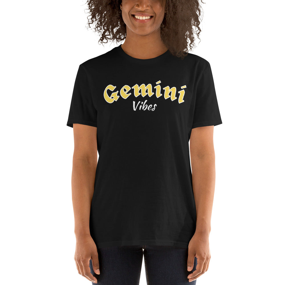 Camiseta unisex de manga corta Géminis