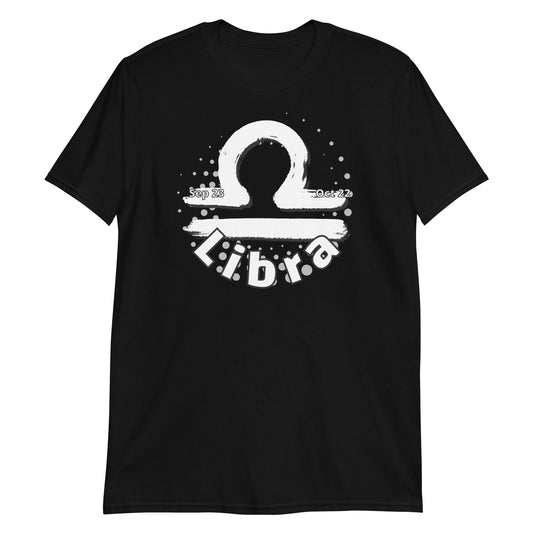 Camiseta unisex de manga corta Libra