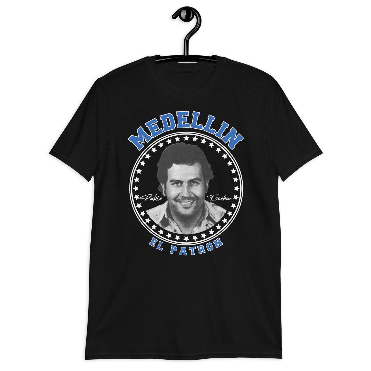 Pablo Escobar El Patron , Cartel de Medellin Graphic Tee Shirt Short-Sleeve Unisex T-Shirt