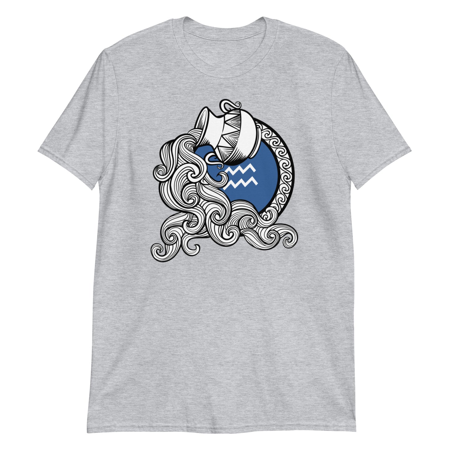 Aquarius Short-Sleeve Unisex T-Shirt