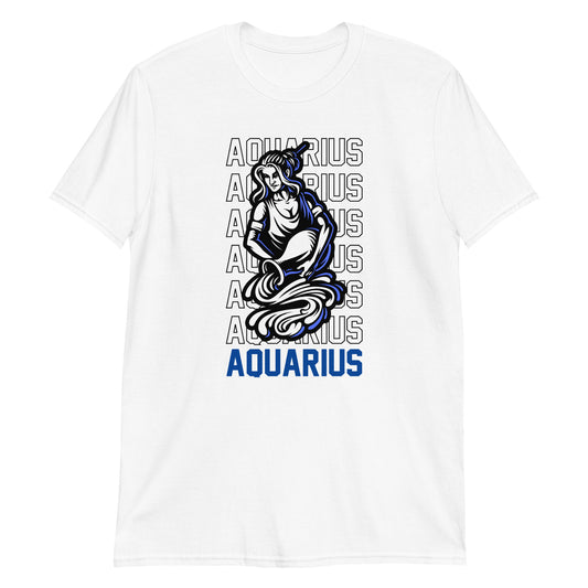 Camiseta unisex de manga corta Acuario