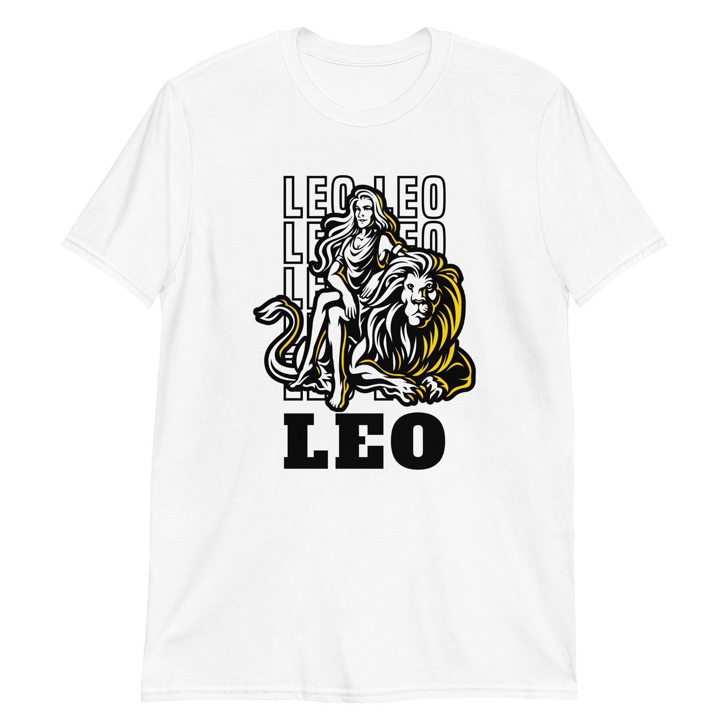 Leo Kurzarm-Unisex-T-Shirt